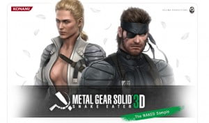 TNP Metal Gear Solid 3D Snake Eater The Naked Sample 300x177 Metal Gear Solid : Snake Eater 3DS se montre en anglais [GamePlay]