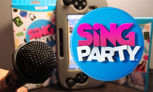 TNP singparty header TEST   Sing Party Wii U