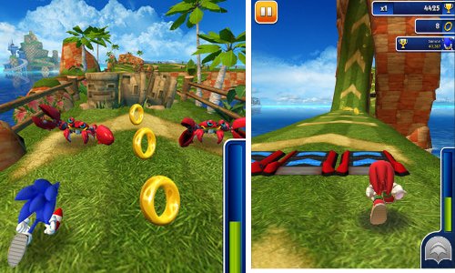 TNP TNP sonic dash 01 ACTU JEU   Sonic Dash sprinte sur mobile iOS