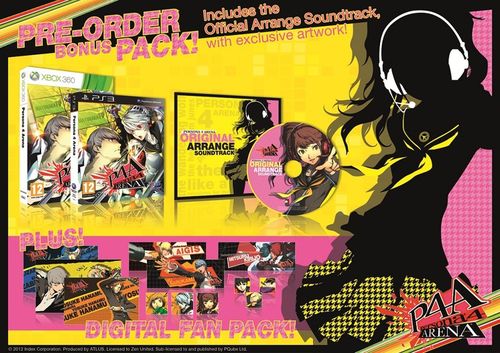 TNP p4arena bonus ACTU JEU   Persona 4 Arena filera du bonus en Europe